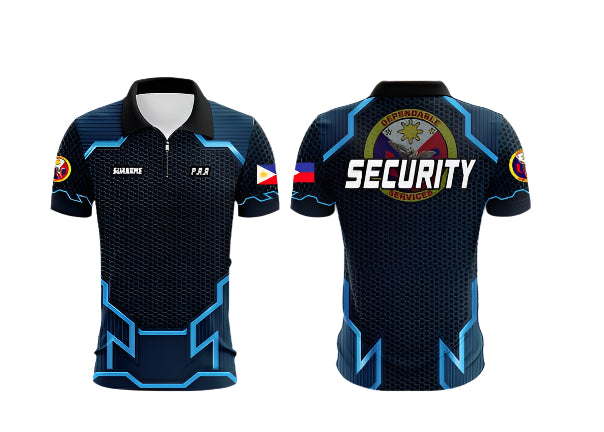 Customizable Security Services Polo Shirt