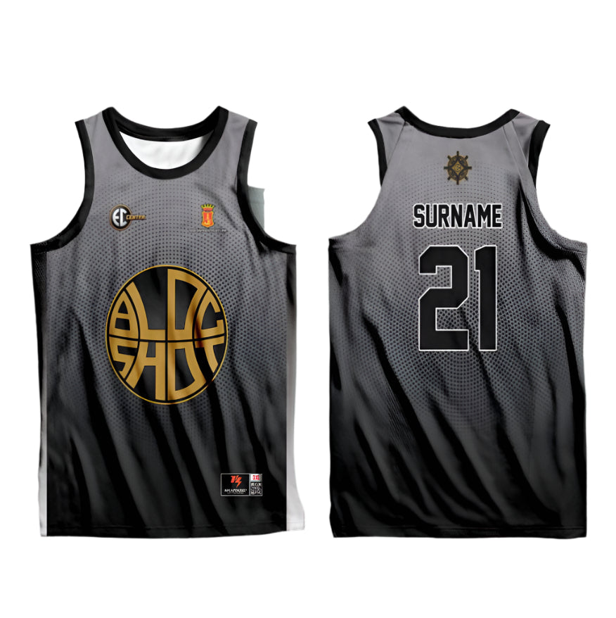 Modern Gradient Design  Basketball Jersey Sando