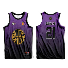 Modern Gradient Design Basketball Jersey Sando